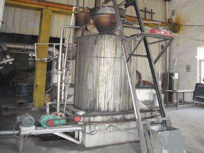 天津热镀锌公司使用本公司煤气发生炉管道清焦剂